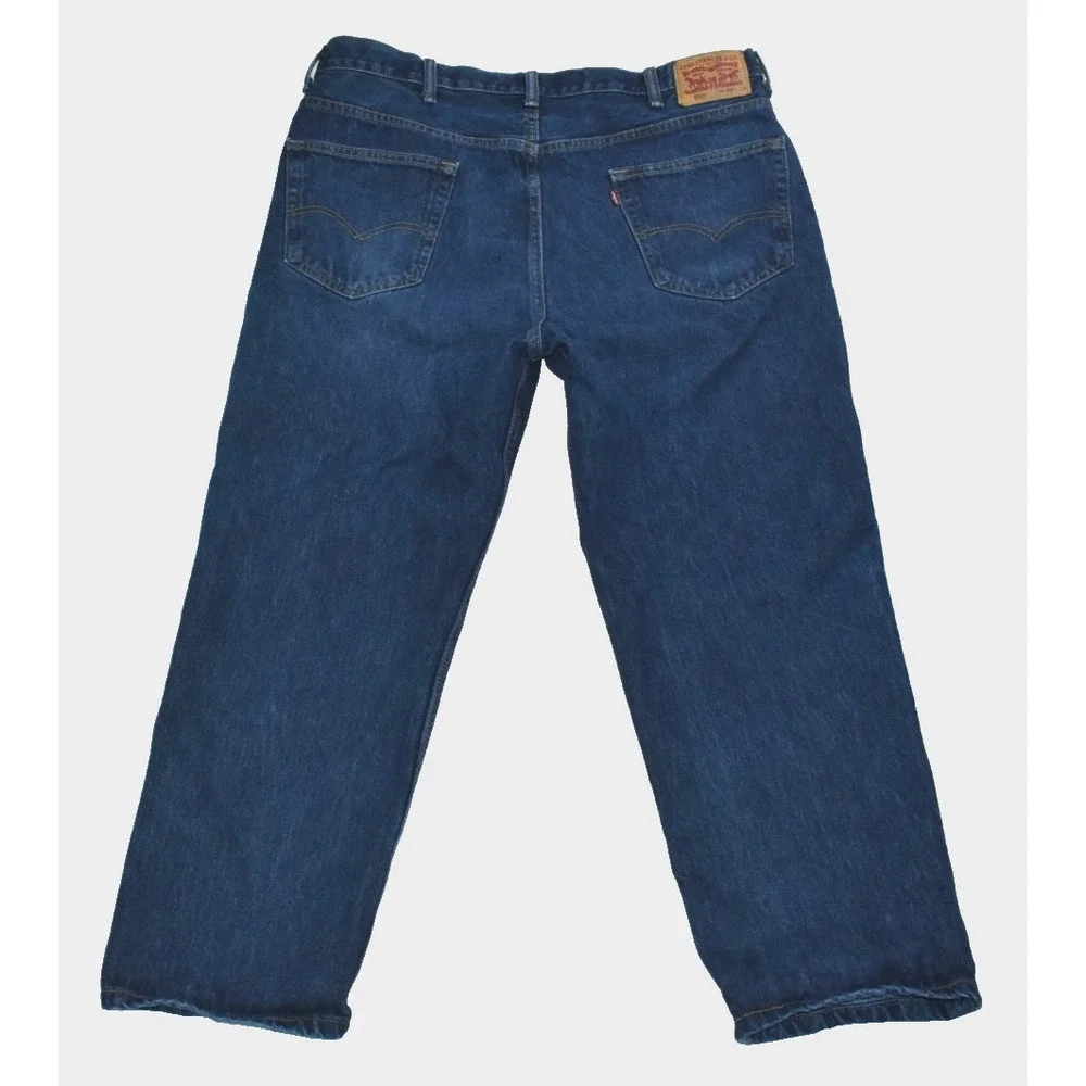 Levi's 550 Men Jeans 42x29 (41x28) Blue Denim Relaxed Tapered Baggy 90s Workwear